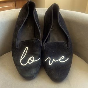 Black Love Loafers